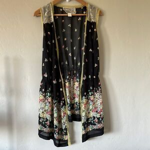 Nick & Mo Sleeveless Sheer Top